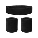 9x Fitness Gym Exercise Basketball Sweatband Set Lightweight Wristband Headband