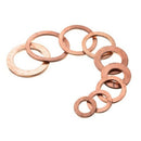 200pcs M5-M14 Box-packed Durable Copper Hardware Oil Seal Fitting Ring Seal N9W8