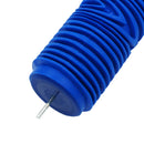 5inch Wall Painting Decor Rubber Printing Roller DIY Paint Brush Blue 023Y