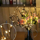 2 Pack Led Lighted Twig Branches, Battery Powered 30 Inches 20 LED Lights B A4W1