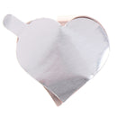 1X Metel Heart Pallet Holder Adhesive Glue Ring Eyelash Extension Tattoo Pigme3C