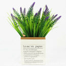 Artificial Silk Floral Flower Lavender Bouquet For Home Wedding Garden Decors