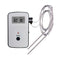 Instant Read Wireless Digital BBQ Meat Thermometer w/ Dual Probes Time Alarm