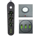 Smart  Power Plug Strip Surge Multi-Socket 4 Sockets Port  USB