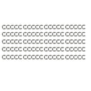 100 PCS E-clip for STIHL MS170 MS180 MS250 MS260 MS361 MS440 MS460 MS660 8mm