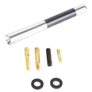 12cm Car Styling Roof Antenna Carbon Fiber Screw Metal Short Antenna Universal