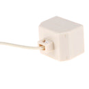 telephone RJ11 male line to double female jack filter splitter adapter  HVPM fz