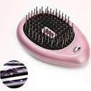 Portable Electric Hair Ionic Brush Hair Straightener Brush Negative Ion Com O3U1