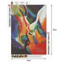 5D DIY Full Drill Diamond Painting Cross Stitch Embroidery Kit (Kiss02)
