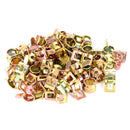 50Pcs Spring Clip 7mm Inner Diameter Car Water Hose Oil Tube Clamp Fastener LJ