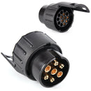 13 Pin To 7 Pin Plug Adapter Car Trailer Truck Caravan  Towbar Socket ConvJC&j