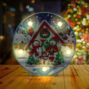 DIY Diamond Painting LED Lamp Partial Drill Special Shape Christmas Decor