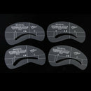 24Pcs Eyebrow Stencil Eyebrow Care Design Template Makeup Beauty Tool & 24P G8V5