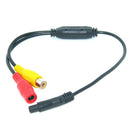 Car Video Cable RCA-4PIN For Car Rear View Camera Connect Car Monitor DVD 3C