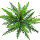 Green Imitation Fern 30-Leaf Plant Party Decor- DIY Flower Arrangement Props