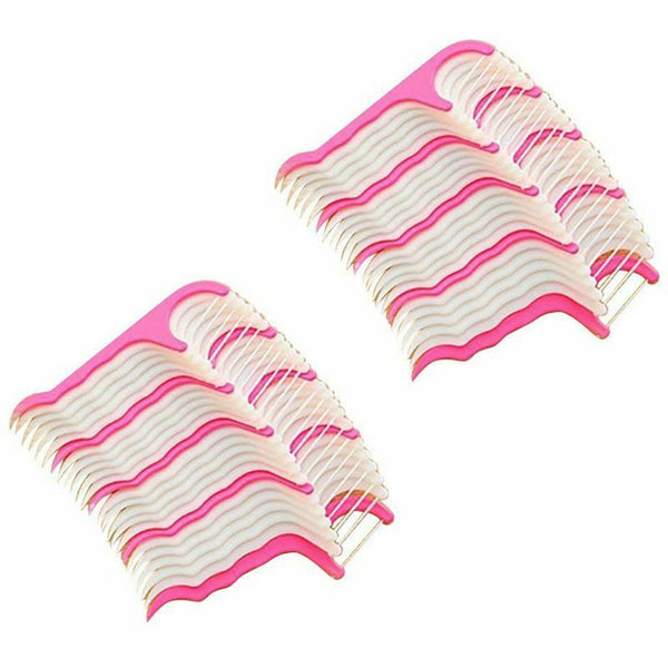 250 Pcs Dental Floss Picks Toothpicks Stick Oral Care Tooth Clean Tools (25 F6A2