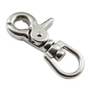 316 Marine Stainless Steel Spring Clip Snap Hook / Lobster Claw 65mm