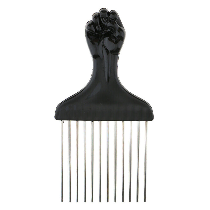 Stainless Steel Salon Hair Cutting Styling Hairdressing Barbers Brush Comb
