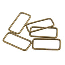 40 x Metal Leather Bag Strap Belt Web Adjust Tri-glide Buckle Slider 38x16mm