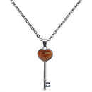 Magic Mood Stone Color Change Key Necklace fashion jewelry unisex