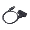 1X(ULT-BEST Super Speed Usb 2.0 To Sata 3.0 22 Pin Adapter For 2.5 Inch Har