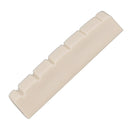 Left Hand Acoustic Guitar Bridge and Slotted Saddle Nut