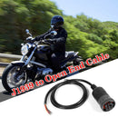 1m 22AWG SAE J1939 9 Pin to Open End Cable Truck Diagnostic Tool Cable 3.28ft