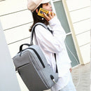 Anti Theft Backpack Men USB Charging Laptop Backpack School Bag Waterproof  M6A2