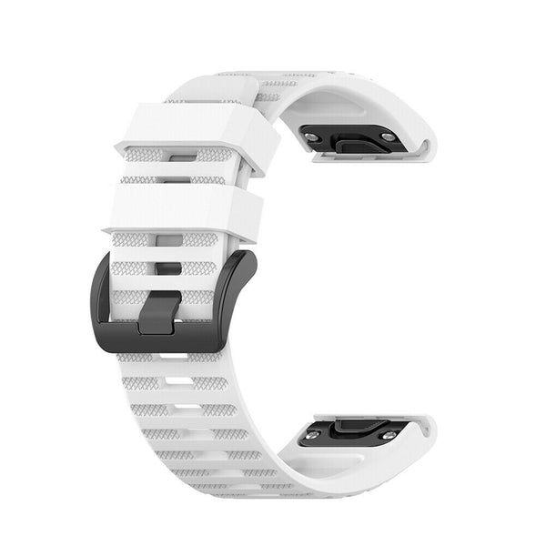 Replacement Band Silicone Strap for Garmin Fenix 6X 6X Pro 5X 5X Plus 3 HR 26mm