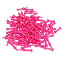 100 Pink Plastic Castle Step Grad Golf Tees up Height 39mm