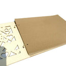 27X19Cm Personalized Wedding Signature Guest Book Personalized Hollow Signa
