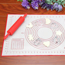 Silicone large plate rolling table pad thickening baking dough noodle mat