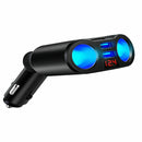 Dual USB Charger 2-Way Car Lighter Socket Splitter Adapter DC 5V 3.1A KEK