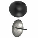 Metal Round Pin Furniture Decorative Domed Nails 4cm Dia Black 4Pcs X9M6