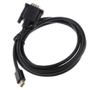 1.8M  Port Compatible Mini DP to VGA Male to Male Cable Adapter