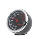 3Pcs Car Quartz Hygrometer Time Clock Temperature Thermometer Moisture Meter
