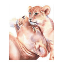 Nordic Canvas Art Diamond Painting Lion Print Animal Wall Picture Baby Diam