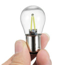 8Pcs 1156 Ba15S P21W Cob White Led Turn Signal Light Reverse Backup Lamp Bu