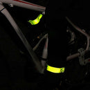 Fluorescent Wheel Bicycle Reflector Bind Pants Leg Reflective Strap (Green)