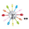 Colore Fork Spoon Kitchen Cutlery Wall Clock Decoration G4A2