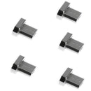 5 Pack Micro USB Male Cord Magnetic Tip Charger Connector for Android Phone