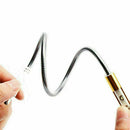 For Laptop PC Mini 10 LED USB Light Flexible Metal LED Lamp Book Reading_Li N1I9