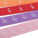 51x Math Skills Manipulative Kids Child Fraction Learning Toys Set Teaching Aids