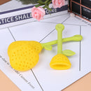 1Pc Pear Shape Silicone Tea Infuser Tea Leaf Strainer Spice Herbal Infu3C