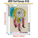 5D DIY Full Drill Diamond Painting Dream Catcher Cross Stitch Craft (B929)