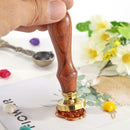 Wax Seal Stamp Plant Printed Fire Painting Stamping DIY Envelopes (C128) A