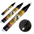 2PC White Paint Pen-Marker Waterproof Permanent-Car Tire Lettering-Rubber L S4W7