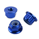 10pc BLUE M4 4mm Alu Alloy Threaded Wheel Rim Lock Nuts fit for 1/10 RC EP Nitro
