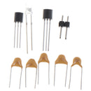 Red 0-30V 2mA-3A Continuously Adjustable DC Regulated Power Supply DIY KitJC!c
