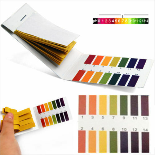 160 Litmus Paper Test Strips Alkaline Acid pH Indicator